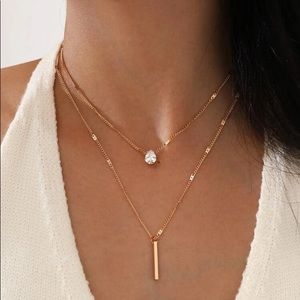Bar Charm Necklace